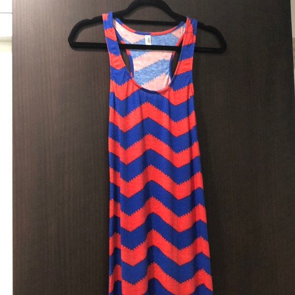 Striped Maxi Dress NWOT - Picture 1 of 3